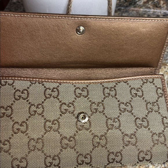 Gucci EUC  Monogram Lovely Heart Continental Canvas Wallet - Picture 8 of 12